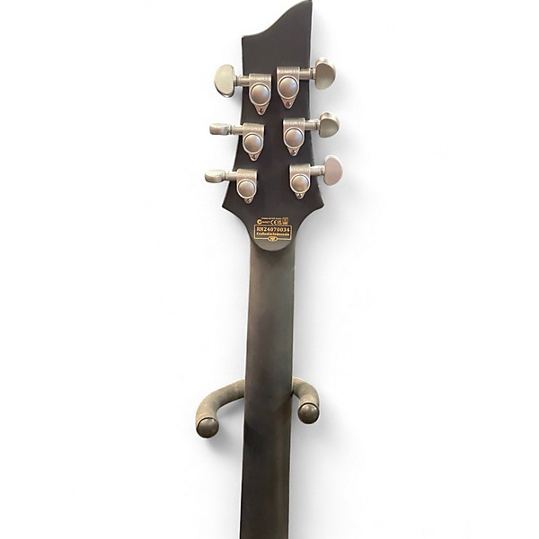 Used Schecter Guitar Research C1 Platinum Trans Gray Solid Body Electric Guitar