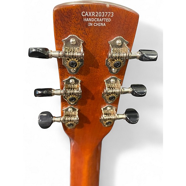 Used Gretsch Guitars G9201 Honeydipper Metal Round Neck Natural Resonator Guitar