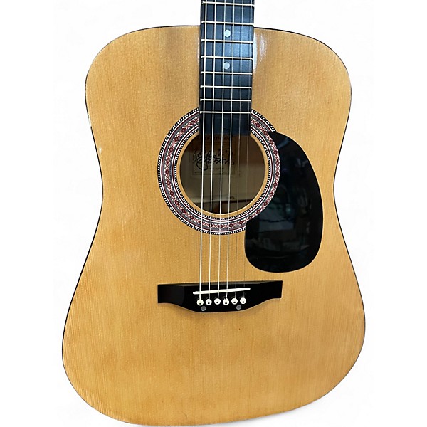 Used Burswood Acoustic 2 Color Sunburst Acoustic Guitar