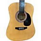 Used Burswood Acoustic 2 Color Sunburst Acoustic Guitar