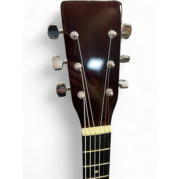 Used Burswood Acoustic 2 Color Sunburst Acoustic Guitar