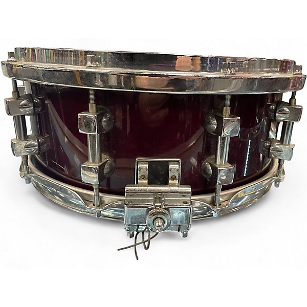 Used Premier 14in signia maple Dark Cherry Burst Drum