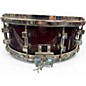 Used Premier 14in signia maple Dark Cherry Burst Drum
