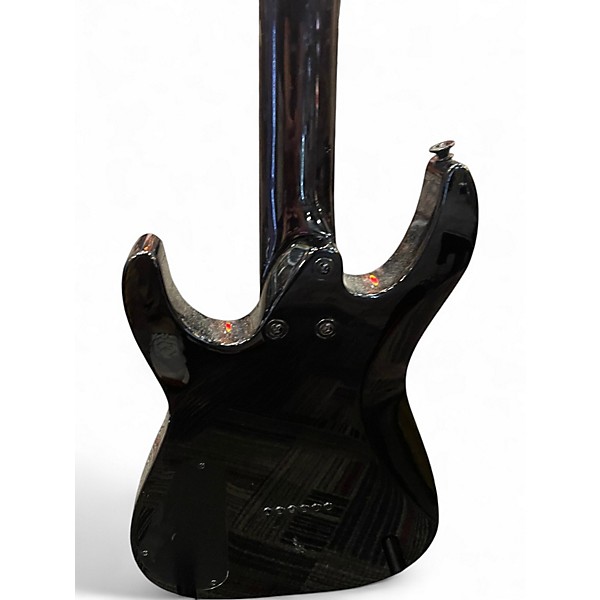 Used Jackson MINI Black and Silver Solid Body Electric Guitar