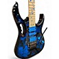 Used Ibanez JEM77FP Steve Vai Signature Blue to Black Fade Solid Body Electric Guitar