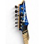 Used Ibanez JEM77FP Steve Vai Signature Blue to Black Fade Solid Body Electric Guitar