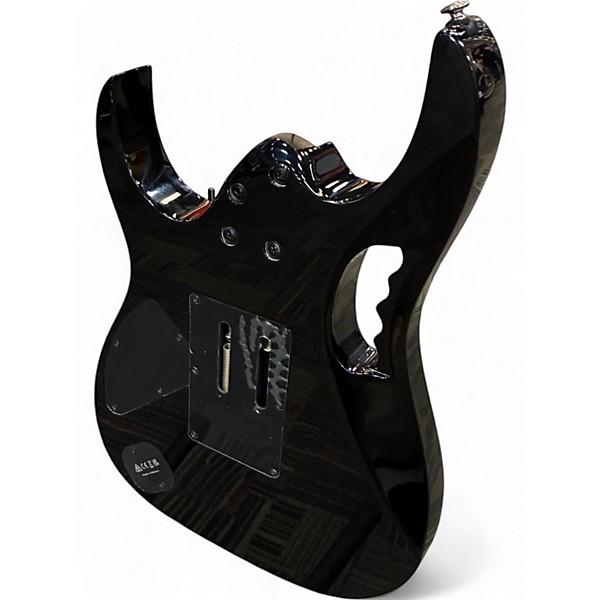 Used Ibanez JEM77FP Steve Vai Signature Blue to Black Fade Solid Body Electric Guitar