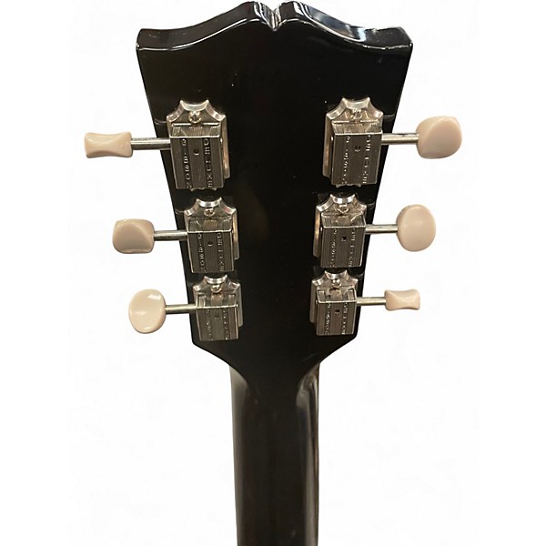 Used Gibson Les Paul Jr single cut Black Solid Body Electric Guitar