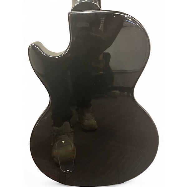 Used Gibson Les Paul Jr single cut Black Solid Body Electric Guitar