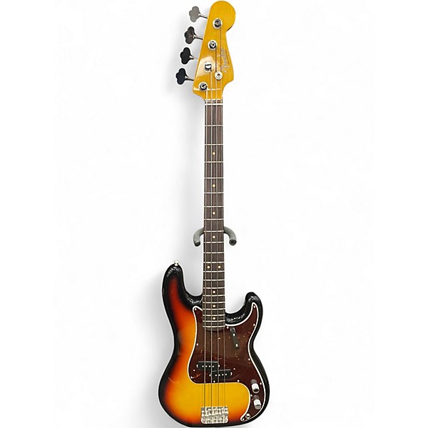 Used Fender AMERICAN VINTAGE 2 PRECISION BASS 2 Color Sunburst Electric Bass Guitar