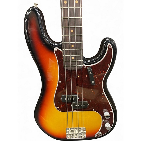 Used Fender AMERICAN VINTAGE 2 PRECISION BASS 2 Color Sunburst Electric Bass Guitar