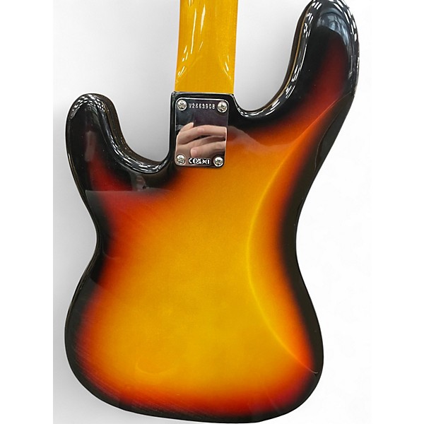 Used Fender AMERICAN VINTAGE 2 PRECISION BASS 2 Color Sunburst Electric Bass Guitar