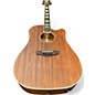 Used D'Angelico Premiere Riverside Cutaway Dreadnought Mahogany Acoustic Electric Guitar