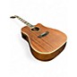 Used D'Angelico Premiere Riverside Cutaway Dreadnought Mahogany Acoustic Electric Guitar