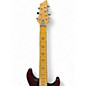 Used Schecter Guitar Research Diamond Series PT Satin Red Solid Body Electric Guitar