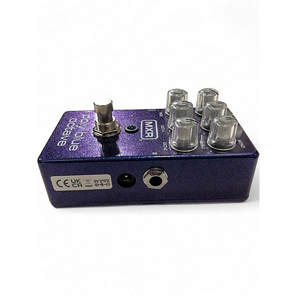 Used MXR poly blue octave Effect Pedal