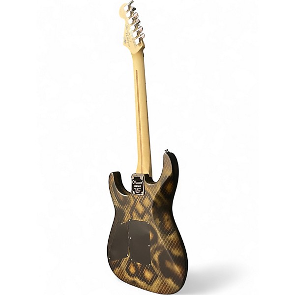 Used Charvel Warren DeMartini Snakeskin Solid Body Electric Guitar