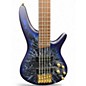 Used Ibanez SR305EDX Blue Electric Bass Guitar