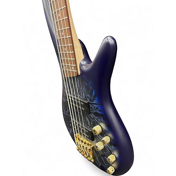 Used Ibanez SR305EDX Blue Electric Bass Guitar