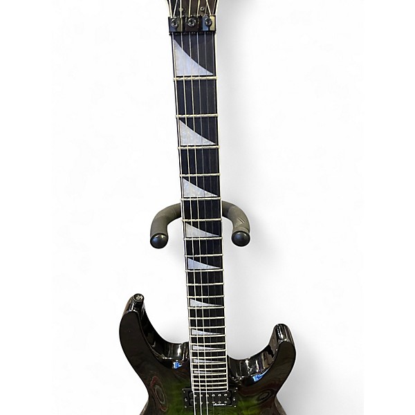 Used Jackson JS22R Dinky Green Solid Body Electric Guitar