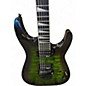 Used Jackson JS22R Dinky Green Solid Body Electric Guitar