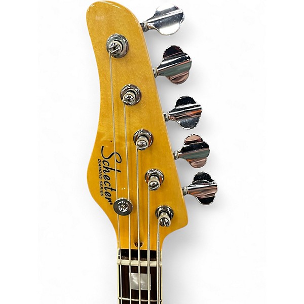 Used Schecter Guitar Research DIAMOND SERIES J5 PLUS 2 Color Sunburst Electric Bass Guitar