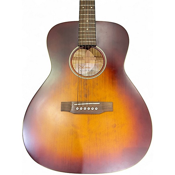 Used Takamine EG5013S 2 Color Sunburst Acoustic Electric Guitar