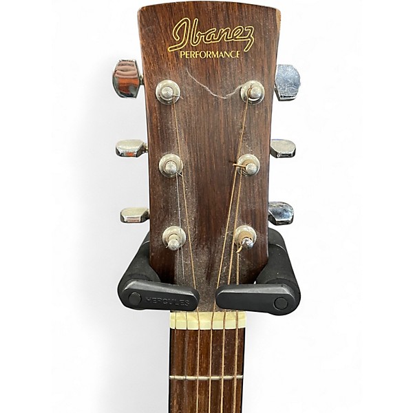 Used Ibanez PF5ECE Left Handed Natural Acoustic Electric Guitar