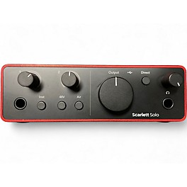 Used Focusrite Scarlett Solo Audio Interface