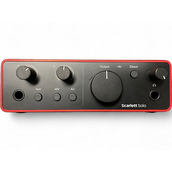 Used Focusrite Scarlett Solo Audio Interface