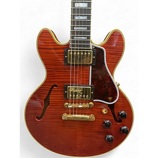 Used Gibson CS356 Trans Brown Hollow Body Electric Guitar