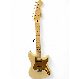 Used Squier Classic Vibe Duo Sonic Desert Sand Solid Body Electric Guitar