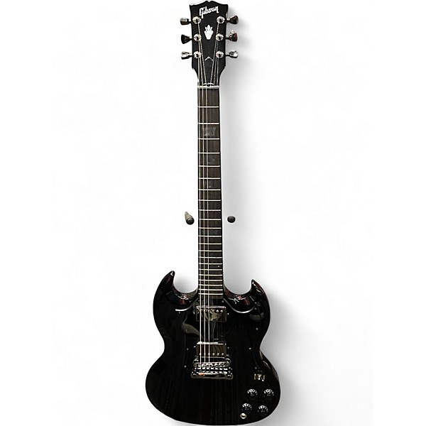 Used Gibson SG Standard Dark Ebony Solid Body Electric Guitar