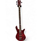 Used Spector NS Dimension 4 Inferno Red Red Electric Bass Guitar