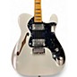 Used Squier Classic Vibe 70s Thinline Telecaster Alpine White Hollow Body Electric Guitar