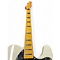 Used Squier Classic Vibe 70s Thinline Telecaster Alpine White Hollow Body Electric Guitar