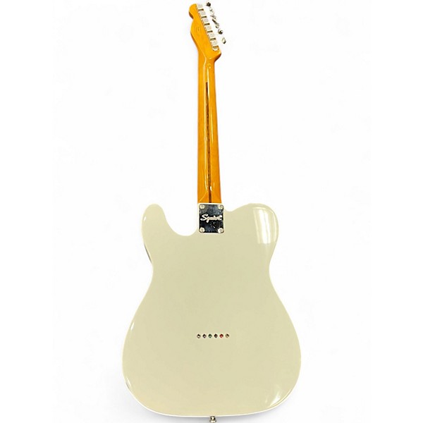 Used Squier Classic Vibe 70s Thinline Telecaster Alpine White Hollow Body Electric Guitar