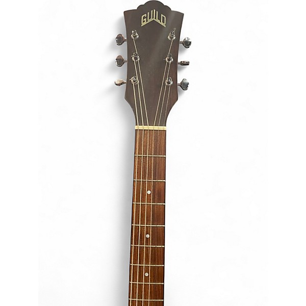 Used Guild F-240E Natural Acoustic Electric Guitar