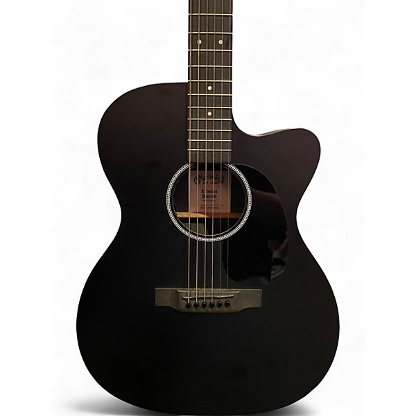 Used Martin 000XC Black Acoustic Electric Guitar