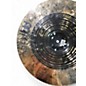 Used MEINL 16in classic custom dual crash Cymbal