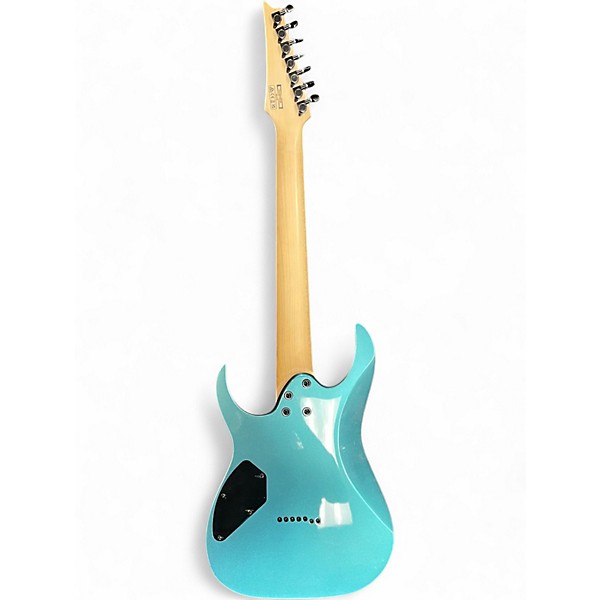 Used Ibanez GRG7221M Blue Solid Body Electric Guitar