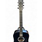 Used Martin DX JOHNNY CASH Black Acoustic Electric Guitar