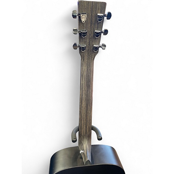Used Martin DX JOHNNY CASH Black Acoustic Electric Guitar