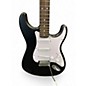 Used Squier Standard Stratocaster Black Solid Body Electric Guitar