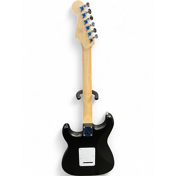 Used Squier Standard Stratocaster Black Solid Body Electric Guitar