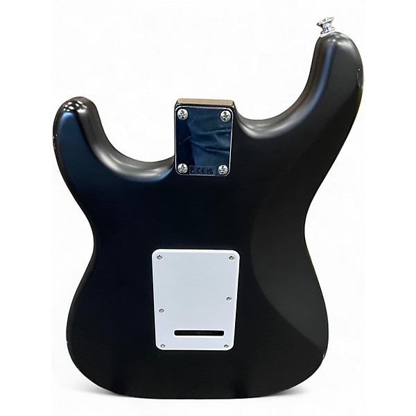 Used Squier Standard Stratocaster Black Solid Body Electric Guitar