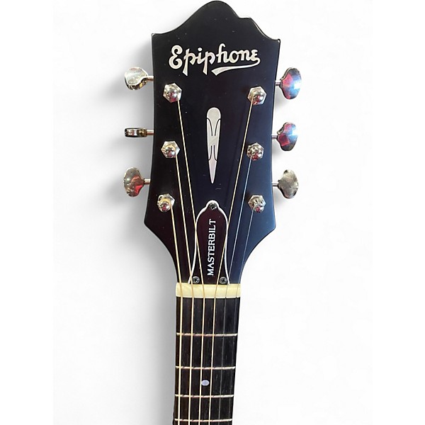 Used Epiphone AJ45ME Sunburst Acoustic Electric Guitar