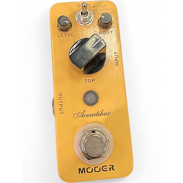 Used Mooer Acoustikar Effect Pedal