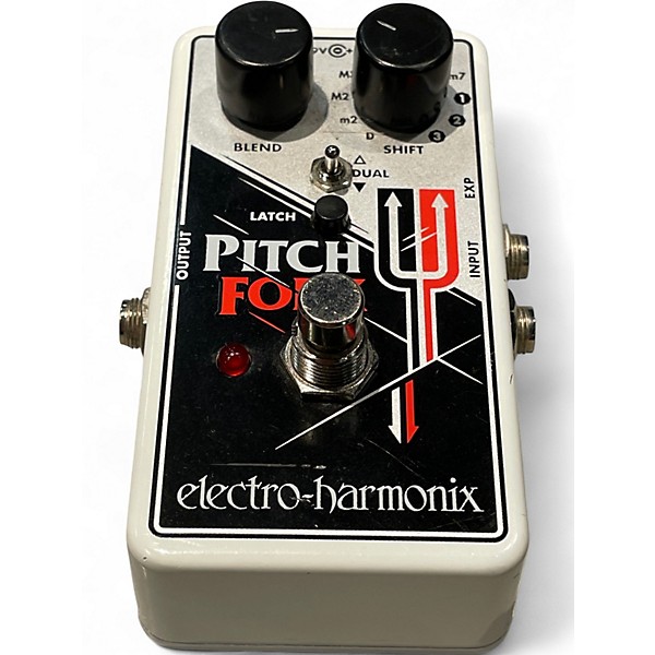Used Electro-Harmonix Pitch Fork Polyphonic Pitch Shifting Effect Pedal