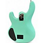Used Ernie Ball Music Man Stingray HH 4 String Surf Green Electric Bass Guitar
